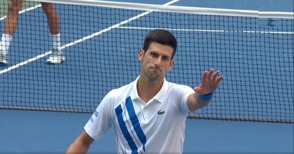 US Open: Novak Djokovic fue descalificado | Noticias Paraguay
