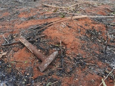 Fiscalía halla presunta arma homicida del crimen de canillita en Itá