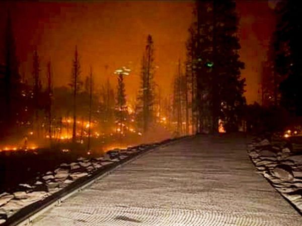 Evacuan a 200 personas en California por voraz incendio
