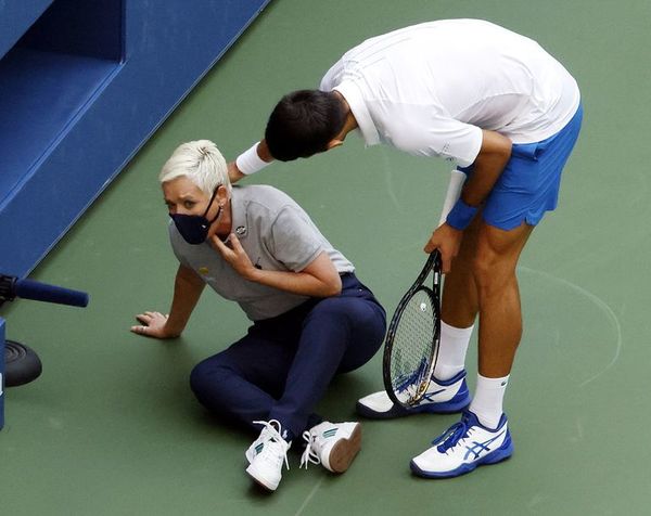 Djokovic, descalificado del US Open - Tenis - ABC Color