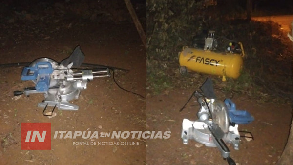 PERSECUCIÓN Y RECUPERACIÓN DE OBJETOS HURTADOS EN EL B° SAN PEDRO