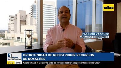 Enfoque Económico: Oportunidad de redistribuir recursos de Royaltíes - Enfoque económico - ABC Color