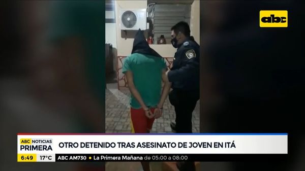 Otro detenido tras asesinato de joven en Itá - ABC Noticias - ABC Color