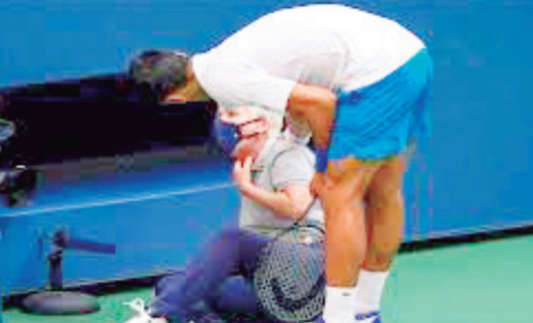 Crónica / “Nole” vio a la jueza y le metió feroz pelotazo