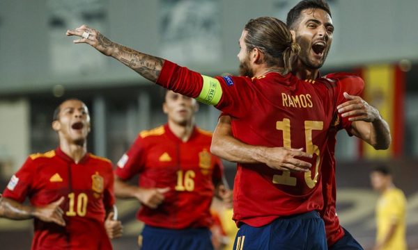 Nations League: España goleó a Ucrania y Alemania igualó con Suiza