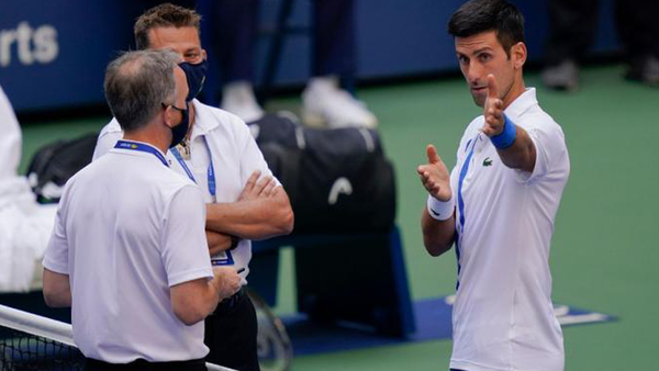 Insólito: Lo que dijo el Novak Djokovic para no ser descalificado