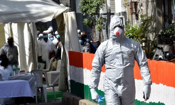 India, segundo país del mundo con más casos de COVID-19 después de EE.UU.
