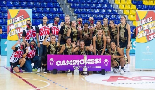 Paola Ferrari es campeona con el Spar Girona de España