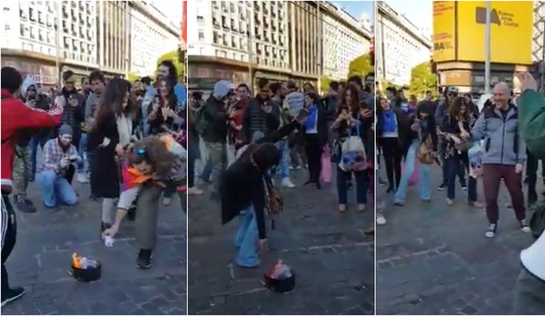 En Argentina, personas “anticuarentena” quemaron sus tapabocas y desataron furia en las redes sociales - Megacadena — Últimas Noticias de Paraguay