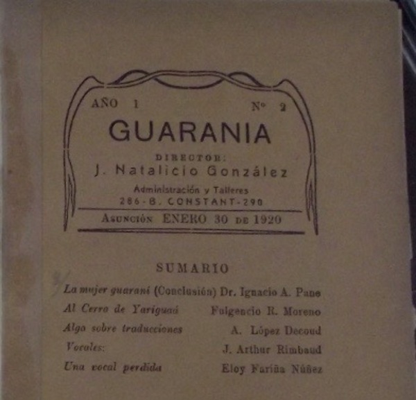 Discontinuum alien en Guarania et alia - El Trueno