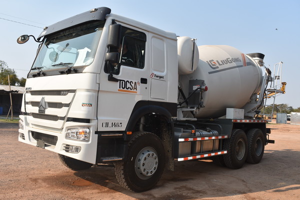 Mixer Liugong, soluciones para concreteras