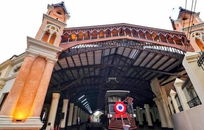 Gobierno inaugura restauración de la Estación del Ferrocarril
