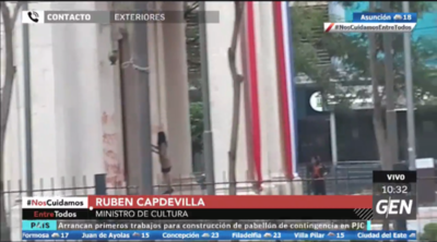 HOY / Rubén Capdevilla, ministro de Cultura, sobre daño al Panteón