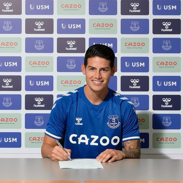 ¿Cuánto pagó el Everton por el fichaje de James Rodríguez?