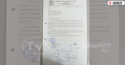 San Rafael del Paraná cumple con rendición de cuentas ante la Contraloría