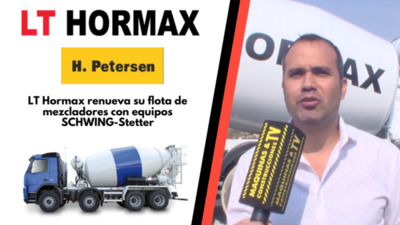 LT Hormax renueva su flota de mezcladores con equipos SCHWING-Stetter