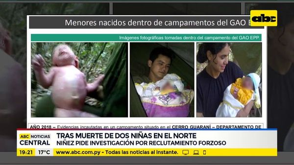Niñez pide investigación por reclutamiento forzoso - ABC Noticias - ABC Color