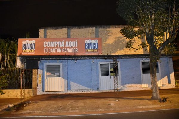 Malvivientes robaron unos G. 60 millones de agencia de juegos de azar en Areguá - Nacionales - ABC Color