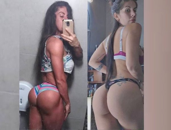 Crónica / ¡Modelo mostró sus dos clases de colas!