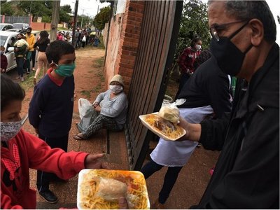 Sin el tradicional vito de dinero, se hizo la fiesta patronal en Guarambaré