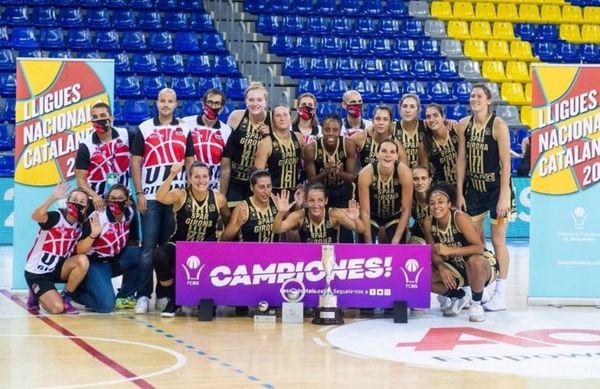 Debut y título para Paola con el Spar - Básquetbol - ABC Color