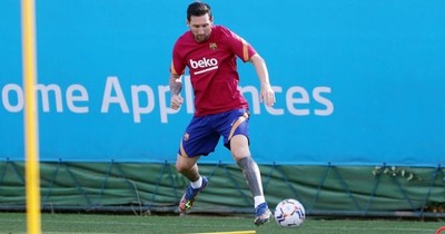 La Nación / Messi ya practicó