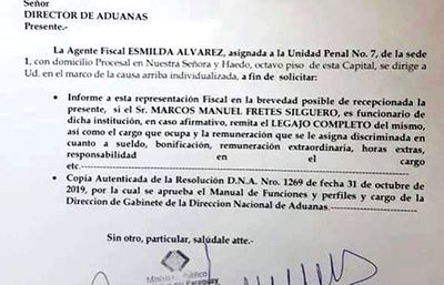 Posibles documentos falsos para ganar más en Aduanas - Nacionales - ABC Color