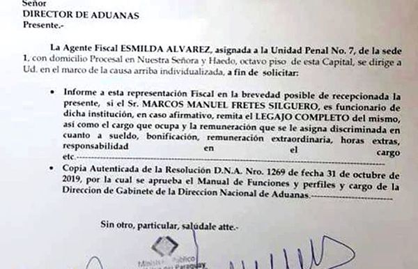 Posibles documentos falsos para ganar más en Aduanas - Nacionales - ABC Color
