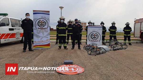 BOMBEROS DE ENCARNACIÓN ADQUIRIERON NUEVAS HERRAMIENTAS PARA MEJORAR SERVICIOS