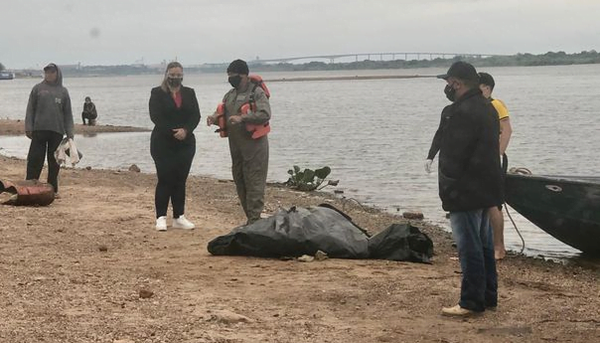 Hallan cuerpo de policía desaparecido en el río Paraguay - Noticiero Paraguay