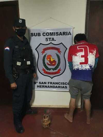 Atrapan a presunto ratero