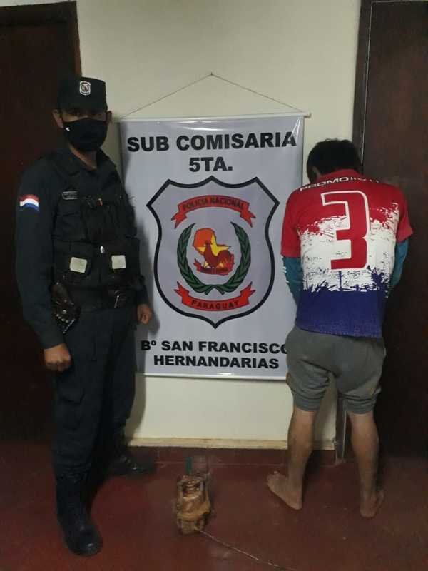 Atrapan a presunto ratero