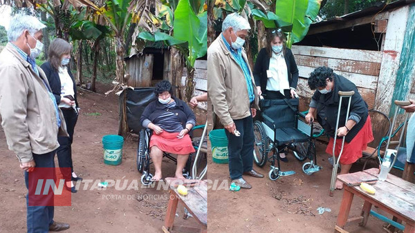 PROVEEN DE SILLA DE RUEDA A MUJER QUE SUFRIÓ FRACTURA EN LA PIERNA