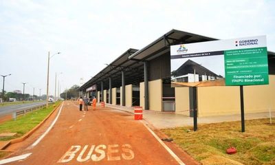 Ultiman detalles para habilitación de nueva Estación Interurbana de CDE