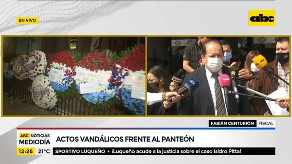 Vandalismo en el Panteón: Fiscalía realizó dos allanamientos en busca de las imputadas - Nacionales - ABC Color