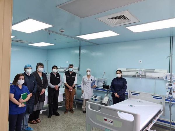 Aumentan capacidad en área de reanimación del Hospital Integrado en Ciudad del Este - ABC en el Este - ABC Color