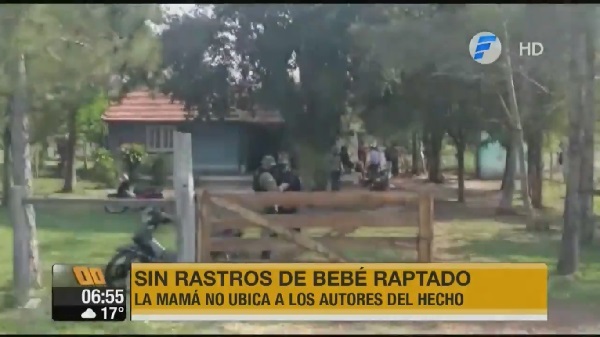 No hay rastros de bebé raptado hace varios días