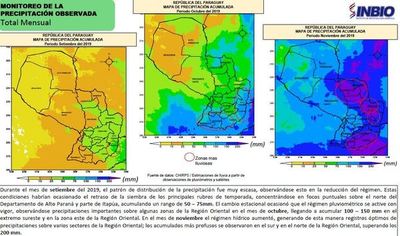 Calor y lluvias irán en aumento en los próximos tres meses