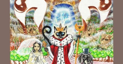 La Nación / La escritora de 7 años Danna Rojas Kaiser presenta “El mundo secreto de Polvania”