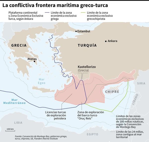 Grecia y Turquía se reunirán en la OTAN para intentar rebajar la tensión - Mundo - ABC Color