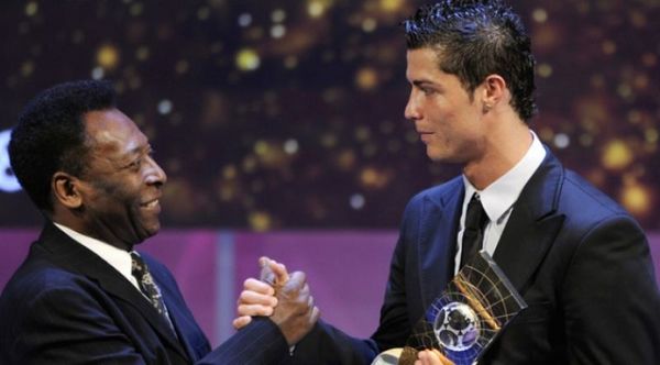Pelé felicita a Cristiano Ronaldo por marcar 101 goles con Portugal