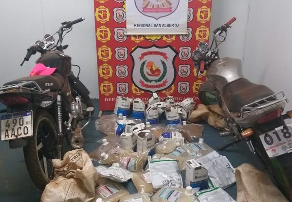 Recuperan insecticidas robadas tras persecución