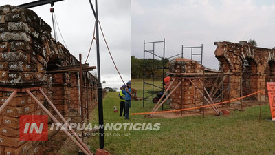 SENATUR INICIA OBRAS DE RESTAURACIÓN EN LA MISIÓN JESUÍTICA DE TRINIDAD