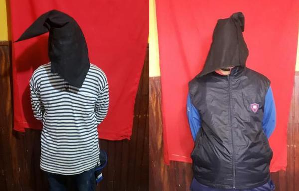 Supuestos asaltantes fueron detenidos en San Lorenzo