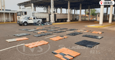 Incautaron un cargamento de marihuana en el puente Encarnación-Posadas