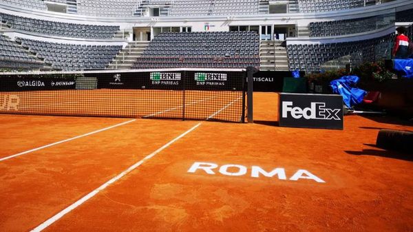 El Masters de Roma se jugará sin público - Tenis - ABC Color