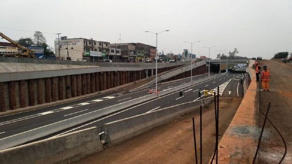 Habilitan el primer tramo del multiviaducto en Ciudad del Este