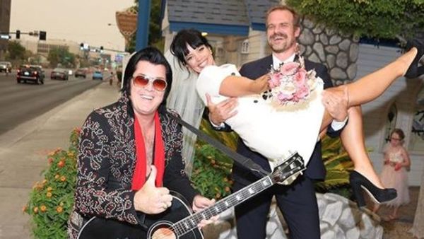 ¡Lily Allen y David Harbour se casaron!