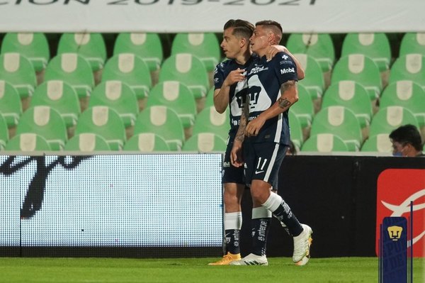 Golazo de Iturbe en el triunfo de Pumas que se hace líder invicto en México