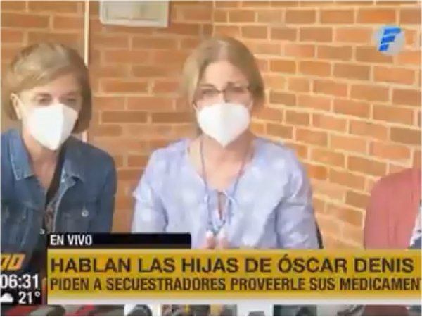 Familia de Óscar Denis aguarda comunicación de captores: "Estamos abiertos al diálogo"